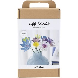 CC Hobbyset Bloemen van eierdozen