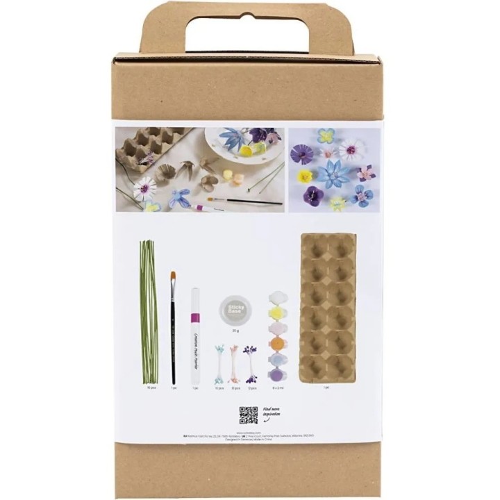 CC Hobbyset Bloemen van eierdozen