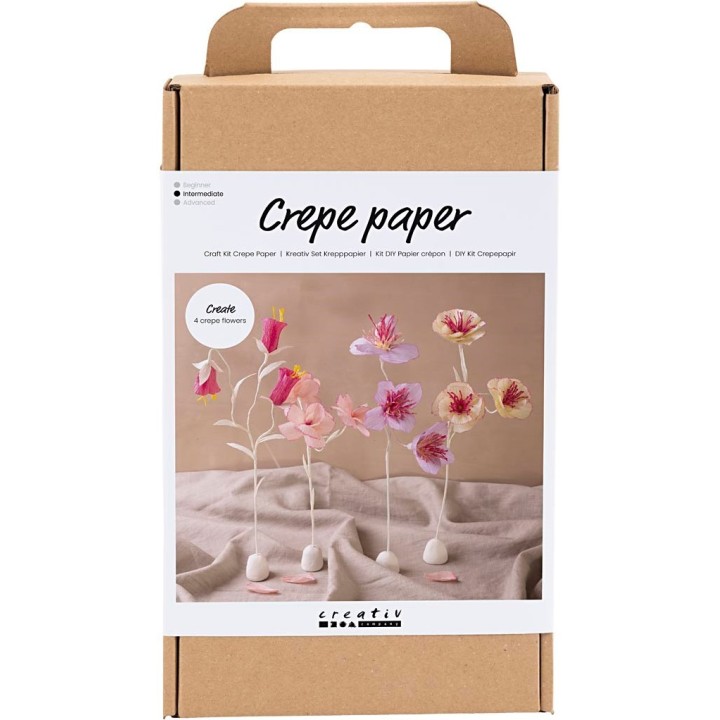 CC Hobbyset Crêpepapier bloemen