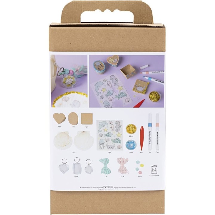  schelpen en sleutelhangers