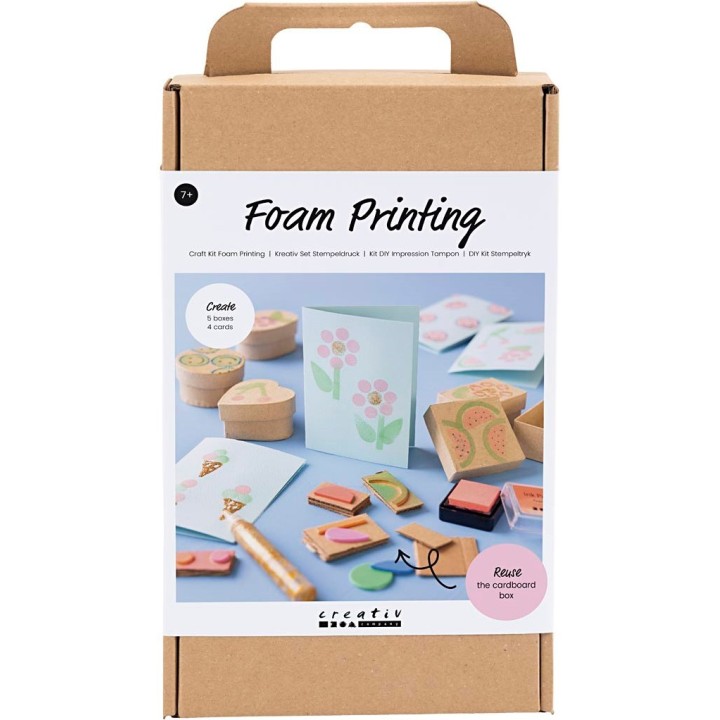 CC Hobbyset Foam druk versierde dozen en kaarten