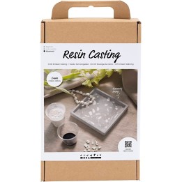 CC Hobbyset Hars gieten dienblad met terrazzo