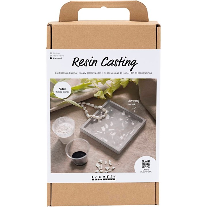 CC Hobbyset Hars gieten dienblad met terrazzo