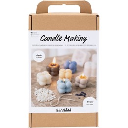 CC Hobbyset Kaarsen maken 6x bubble sojakaars