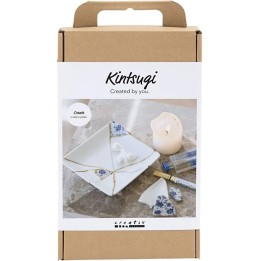 CC Hobbyset Kintsugi schaal blauw