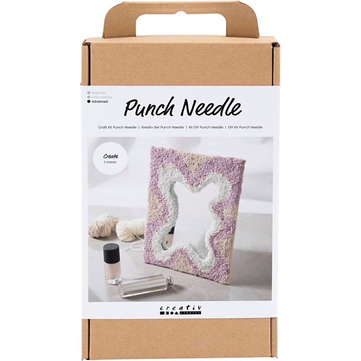 CC Hobbyset Punch needle spiegel