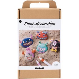 CC Hobbyset Steendecoratie 5 stenen monsters