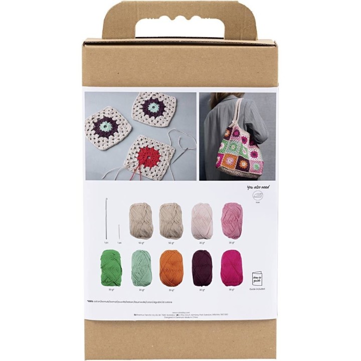 CC Hobbyset Tas haken granny squares