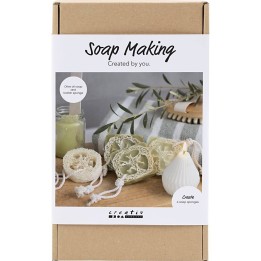 CC Hobbyset Zeep maken loofah