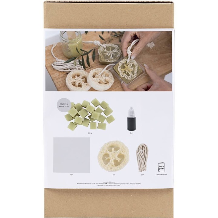 CC Hobbyset Zeep maken loofah