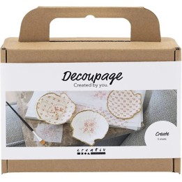 CC Mini Hobbyset decoupage mosselschelpen
