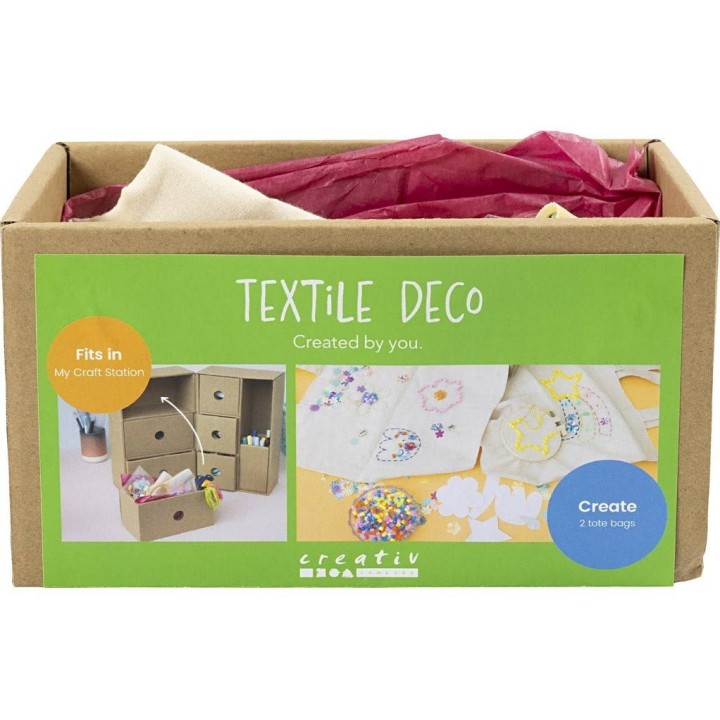 CC Mijn knutselstation textieldecoratie