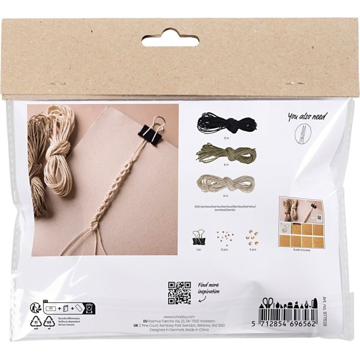 CC Mini hobbyset 3 macrame armbanden