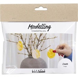 CC Mini hobbyset boetseren ei lichtgeel