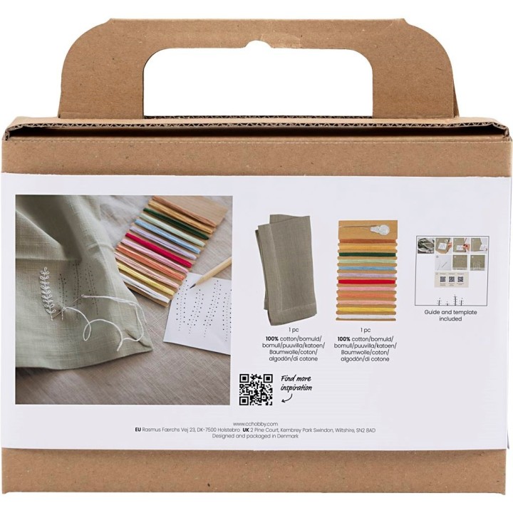 CC Mini hobbyset borduren servet