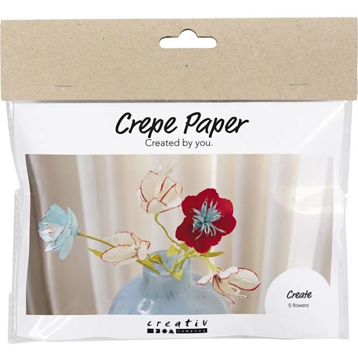CC Mini hobbyset crepepapier bloemen