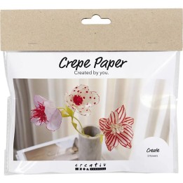 CC Mini hobbyset crepepapier bloemen