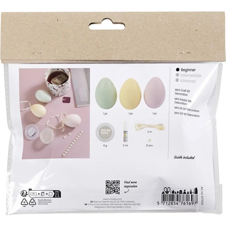 CC Mini hobbyset decoratie eieren