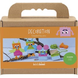 CC Mini hobbyset decoratie muizen en uilen
