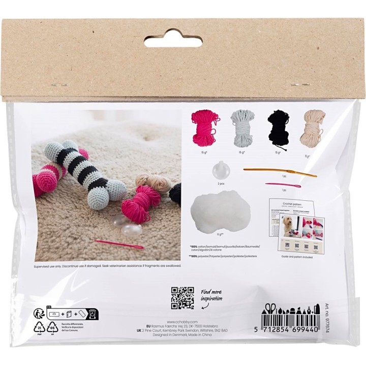CC Mini hobbyset haken 2 hondenbotten