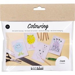 CC Mini hobbyset kleuren monster