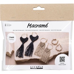 CC Mini hobbyset macrame 3 sets oorbellen