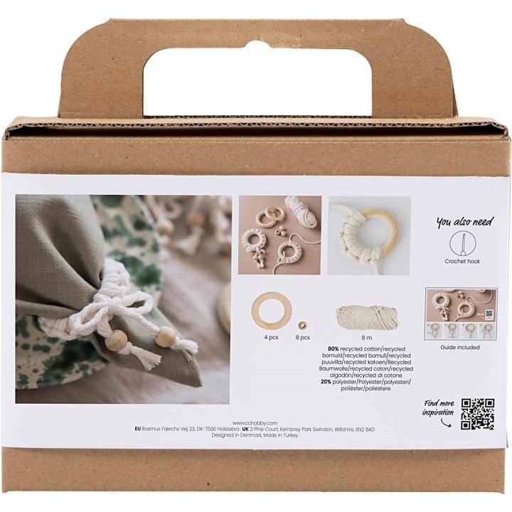 CC Mini hobbyset macrame servetring