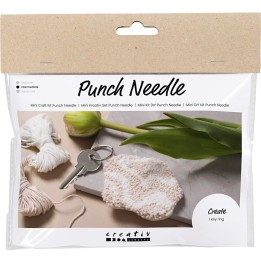 CC Mini hobbyset punch needle sleutelhanger
