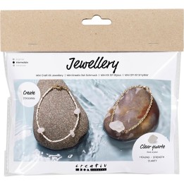 CC Mini hobbyset sieraden armband met bergkristal