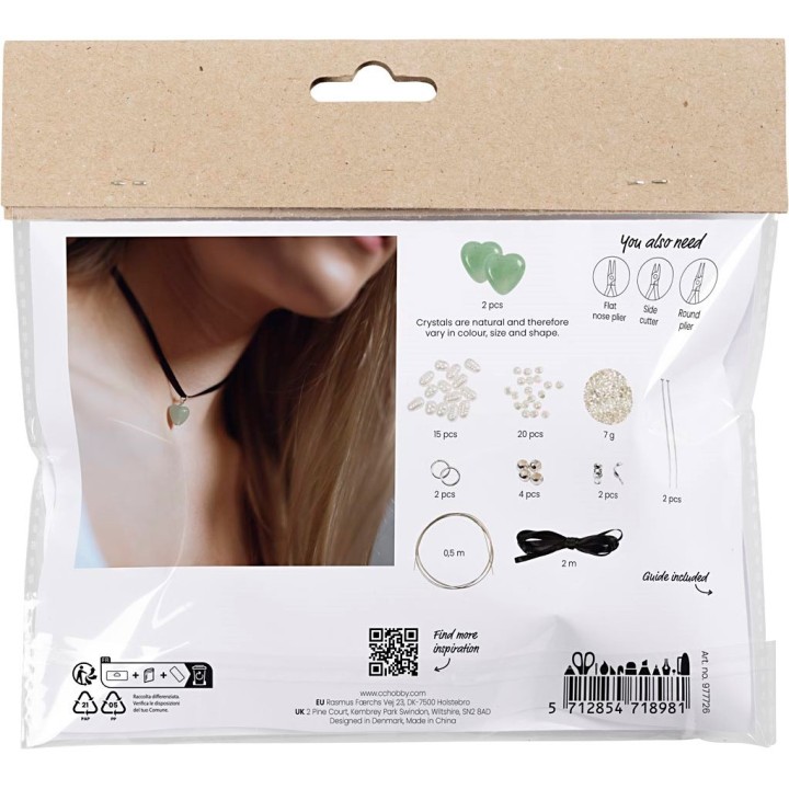 CC Mini hobbyset sieraden aventurijn hart