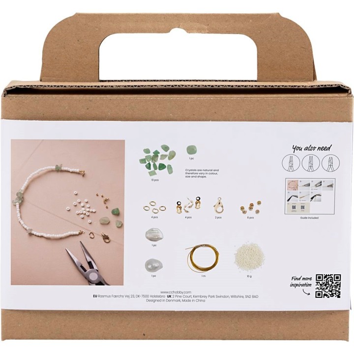 CC Mini hobbyset sieraden aventurijn ketting en armband