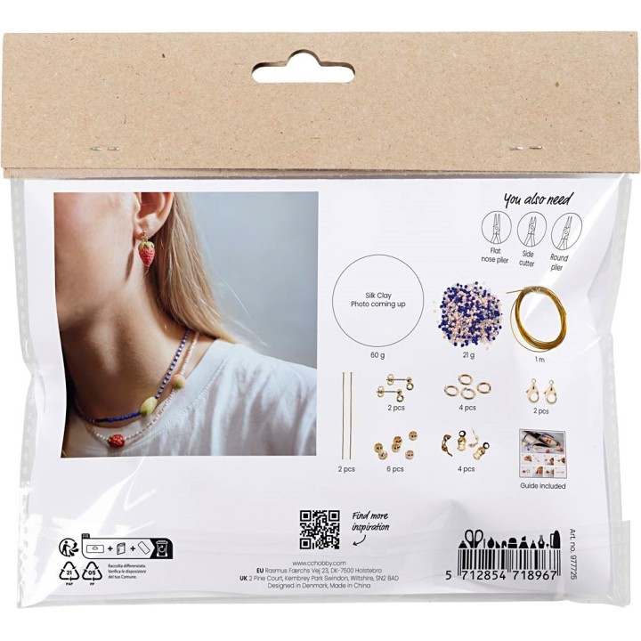 CC Mini hobbyset sieraden fruit klei