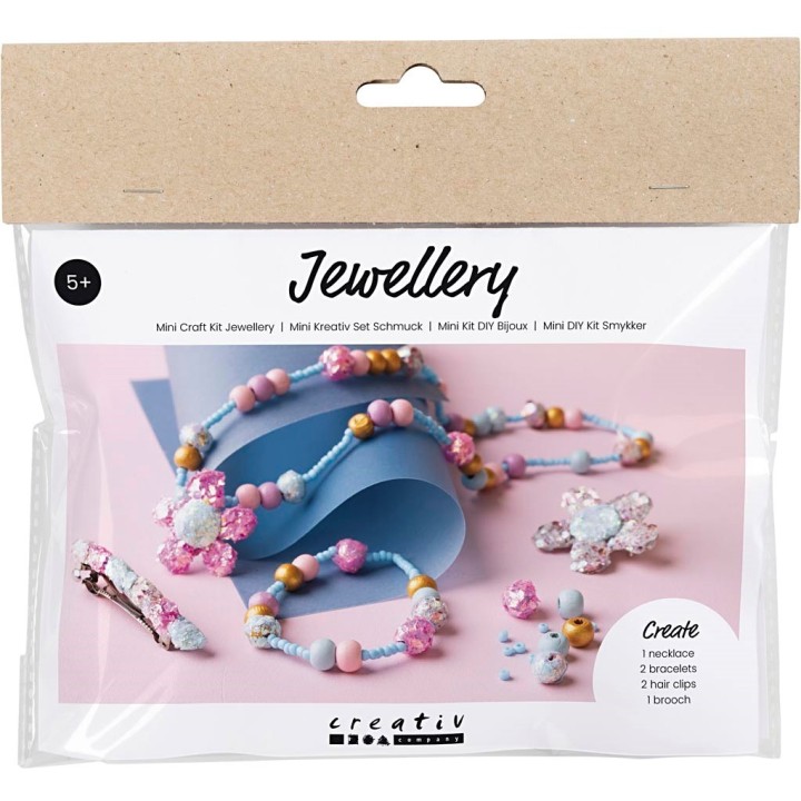 CC Mini hobbyset sieraden glitter clay