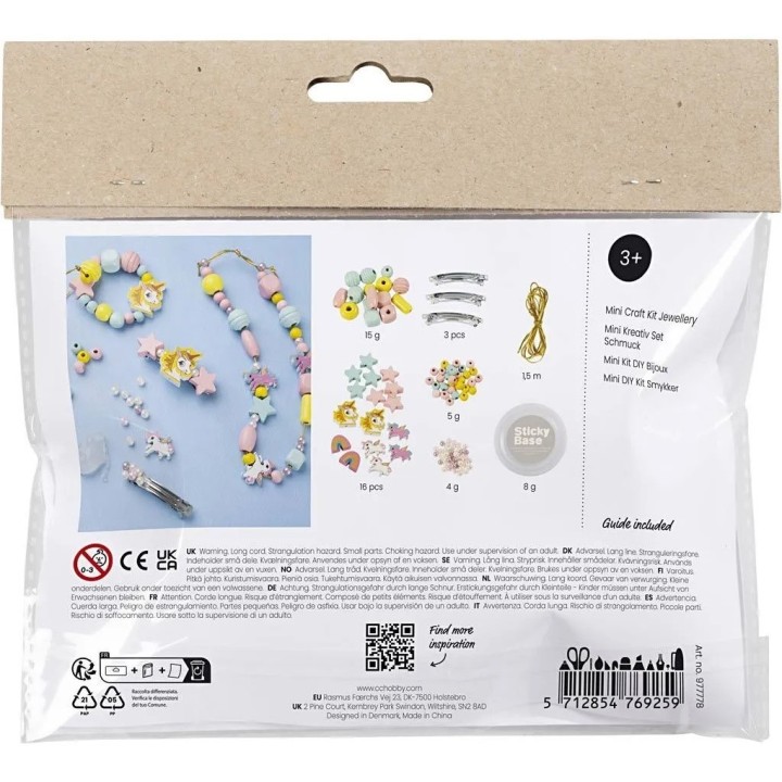 CC Mini hobbyset sieraden halsketting armbanden en oorbellen