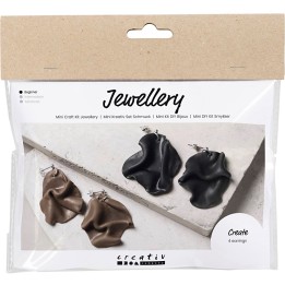 CC Mini hobbyset sieraden klei gebogen oorringen