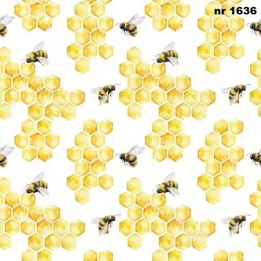 Honey Bees servet 33x33cm