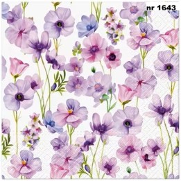 Wild Violet servet 33x33cm