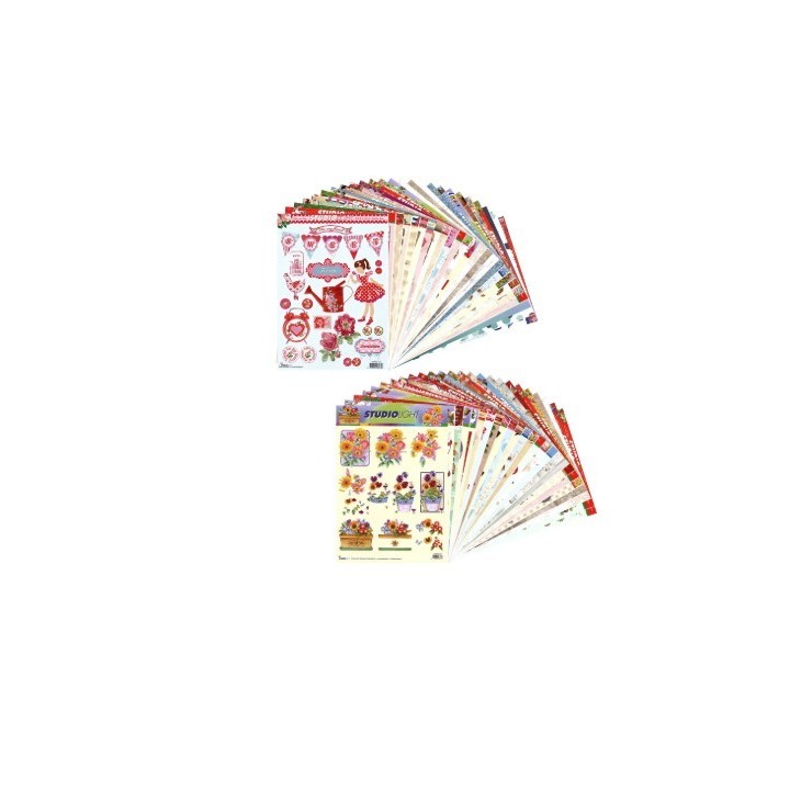 Creative Decoupage en knipvel assortiment A4 50x