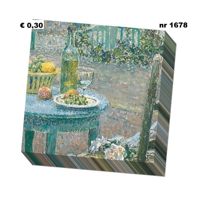 La Table bleue