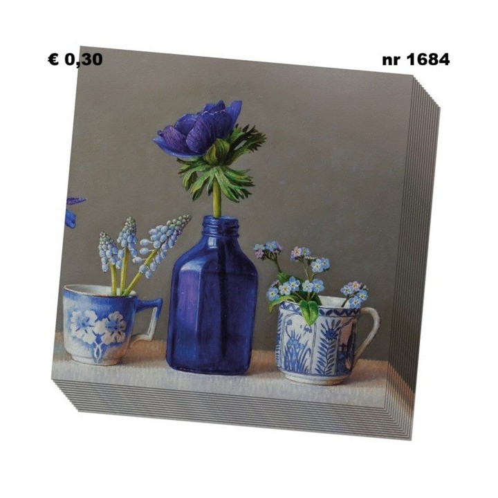 Bloemen op een rij