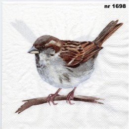 Huismus servet 33x33cm