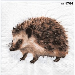 Egel servet 33x33cm
