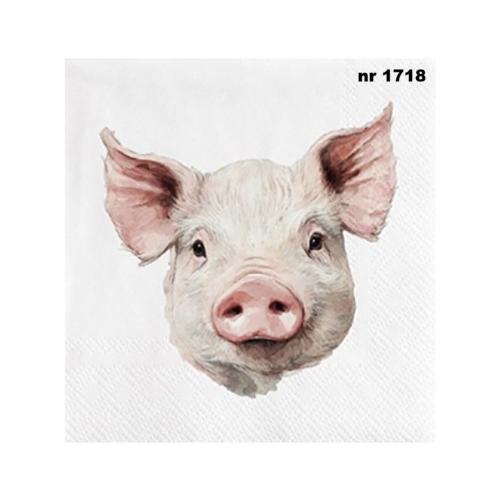 Varken servet 33x33cm