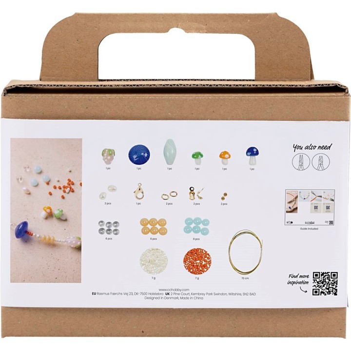 CC Mini hobbyset sieraden kleurrijk stoere halsketting