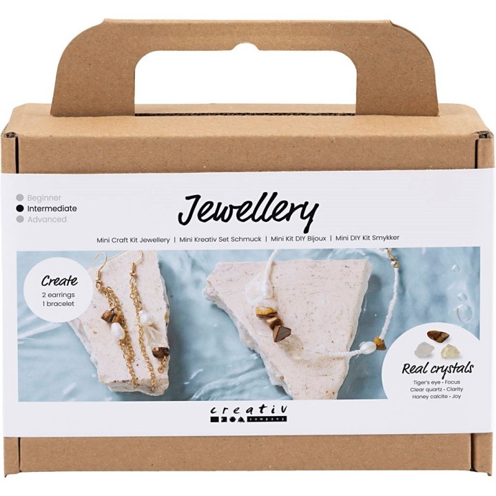 CC Mini hobbyset sieraden kristal ketting en oorbellen