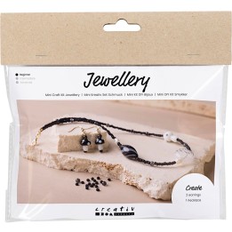CC Mini hobbyset sieraden zwarte harmonie stoere halsketting