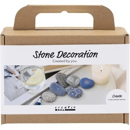 CC Mini hobbyset steendecoratie blauw