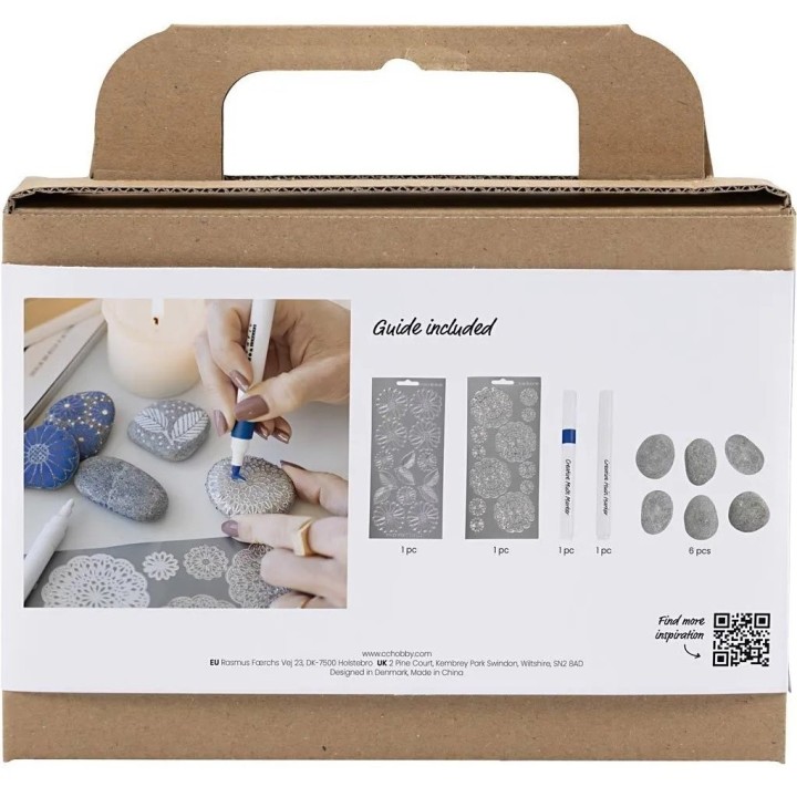 CC Mini hobbyset steendecoratie blauw