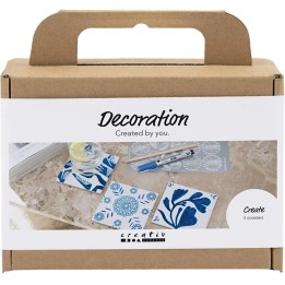 CC Mini hobbyset tekenen porseleinen onderzetters