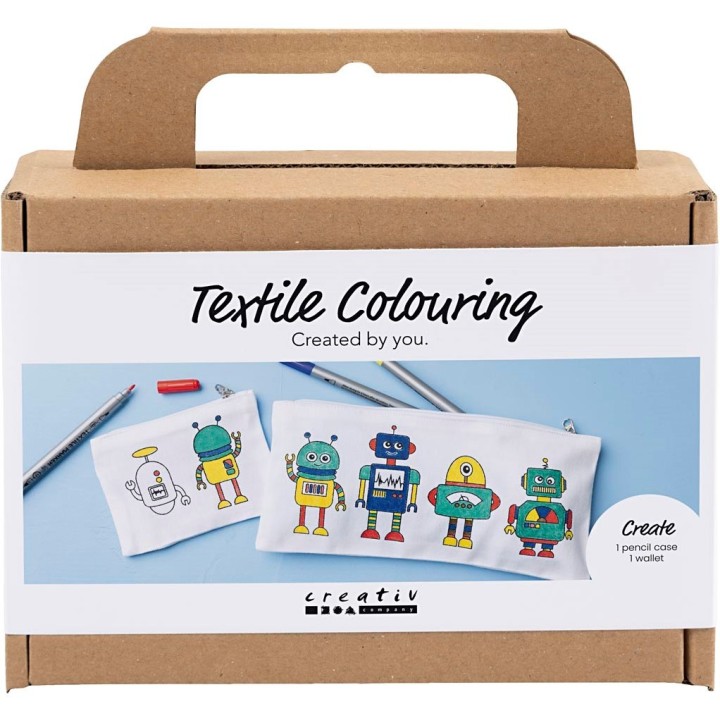 CC Mini hobbyset textiel decoreren robotten